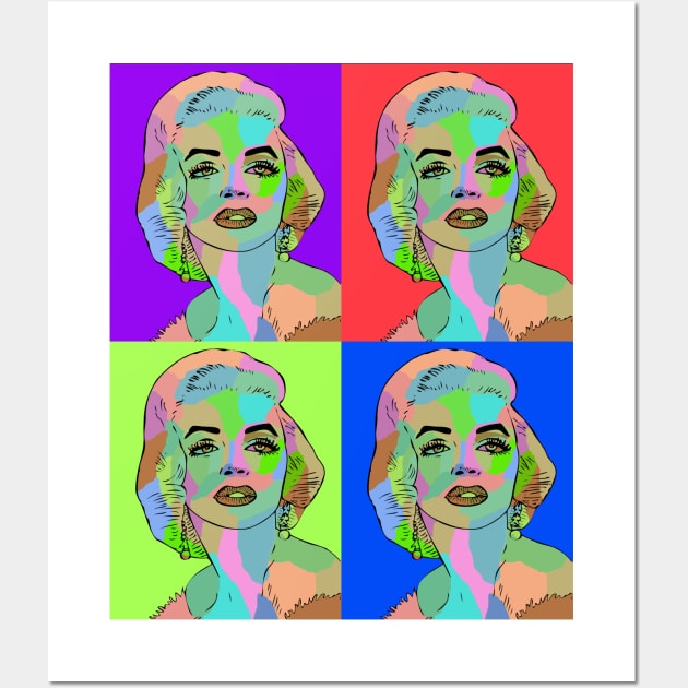 Marilyn #5 Wall Art by RockettGraph1cs